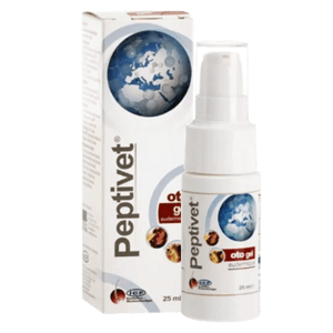 Peptivet Otogel - gel auriculaire - 25 ml - ICF - DERMOSCENT - Produits-veto.com