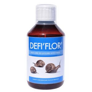 Defi'Flor - Equilibre Flore Intestinale Gastéropodes et Escargots - 250 ml - SOLU'NATURE - Produits-veto.com