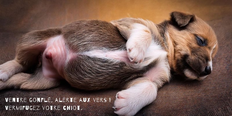 Imagem em destaque do artigo Como saber se meu cão precisa ser vermifugado?