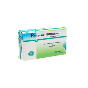 Panacur 500 - Vermifuge - Fenbendazole - 10 comprimés - chien - MSD - Produits-veto.com