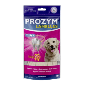 Prozym Lamelles - Plaque, Odeurs et tartre -chien de plus de 25 kg - 5 lamelles - CEVA - Produits-veto.com