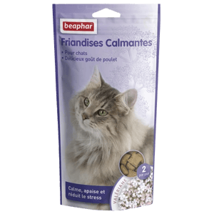 Friandises calmantes à la valériane - Stress du chat - BEAPHAR Produits-veto.com