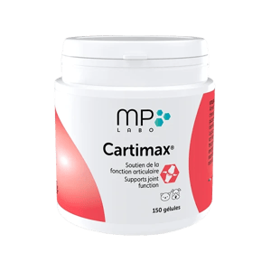 Cartimax- Soutien de la fonction articulaire - 150 gélules - chien et chat - MP LABO - Produits-veto.com