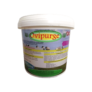 Ovipurge - Antiparasitários digestivos de cabras, ovelhas e ovelhas - 1 kg - SENNECQ BONNE - Produtos-veto.com