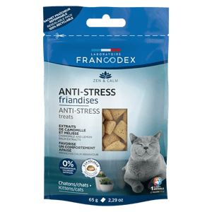 Friandises - Anti-stress Chat - Volaille - 65 g - FRANCODEX - Produits-veto.com