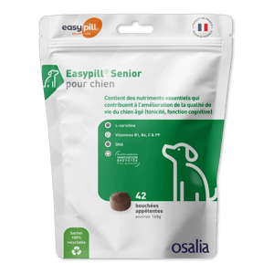 EasyPill Senior - Chien âgé - 42 bouchées - 168 g - Osalia - Produits-veto.com