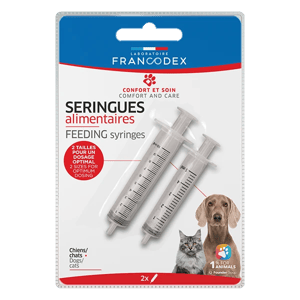 Seringues alimentaires - Dosage - Chien et Chat - FRANCODEX - Produits-veto.com