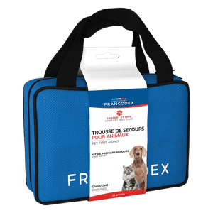 Trousse de secours - Kit de premiers secours pour Chien et Chat - FRANCODEX - Produits-veto.com
