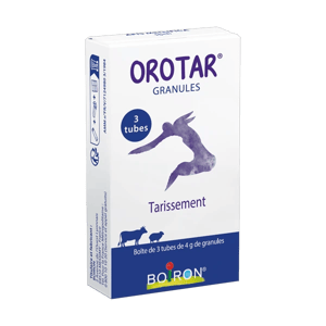 Orotar granulés - Tarissement - Volume mamelle vache et brebis - 3x4g - BOIRON - Produits-veto.com