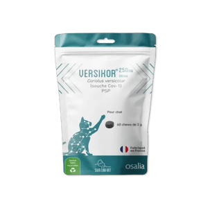 Versikor Chews 250 mg - Appetit du Chat - 60 bouchées de 2g - OSALIA - Produits-veto.com