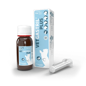 Vetgastril Plus - Protetor Gástrico para Cães, Gatos e Pequenos Animais - Gel Oral - 50 ml - PHARMADIET - Produits-Veto.com