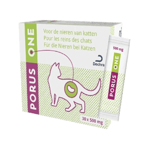 Porus One - Santé rénale des félins - 30 sachets - DECHRA - Produits-veto.com