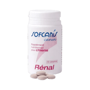 Sofcanis Canin Rénal - fonction rénale du chien - 50 comprimés - MOUREAU - Produits-veto.com
