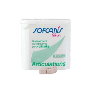 Sofcanis Felin Articulations du chat - 60 comprimés - MOUREAU - Produits-veto.com