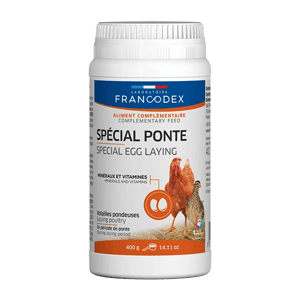Special ponte pour Volailles pondeuses - 400 g - FRANCODEX - Produits-veto.com