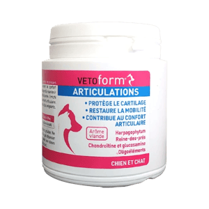 Articulations du chien et du chat - Douleurs articulaires - 100 g - VETOFORM - Produits-veto.com