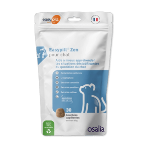 EasyPill Zen pour Chat - Stress du chat - 30 bouchées - Osalia - Produits-veto.com