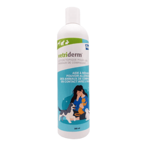 Vetriderm - Lotion topique contre les allergies du chien et du chat - 350 ml - ELANCO - Produits-veto.com