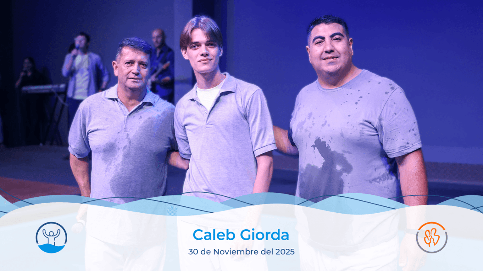 Bautismo. Caleb Giorda