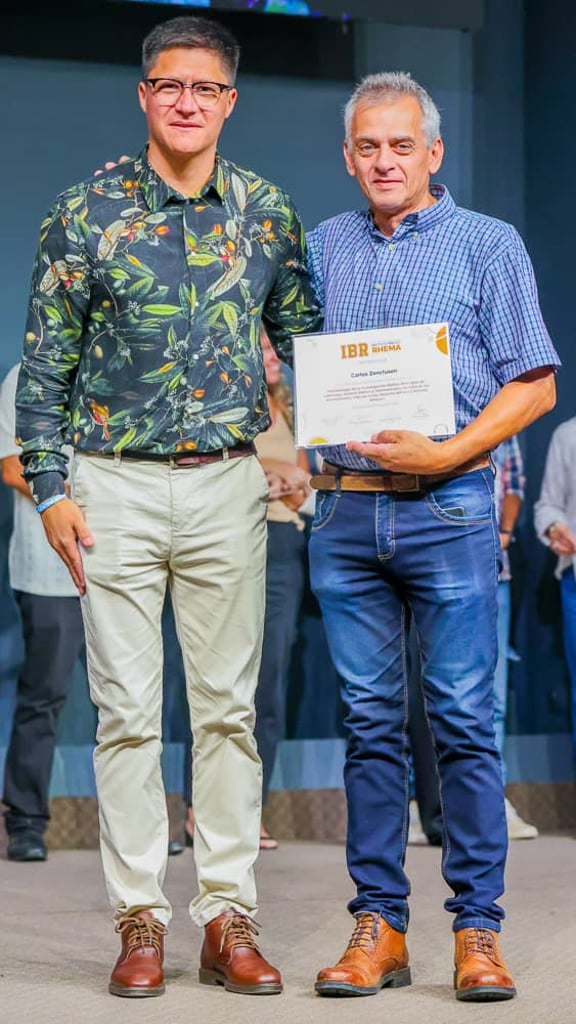 Entrega Certificados - IBR - Zenclusen Carlos