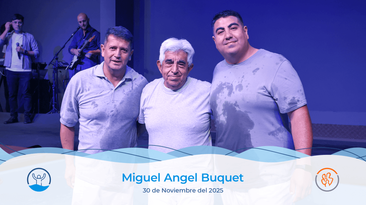 Bautismo. Miguel Angel Buquet