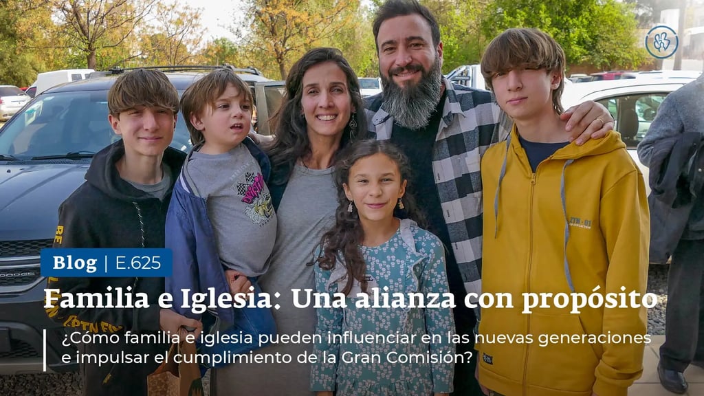 imagen de una familia cristiana con valores y principios en Cristo Jesús
