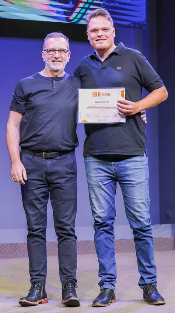 Entrega Certificados - IBR - Cabiche Leandro