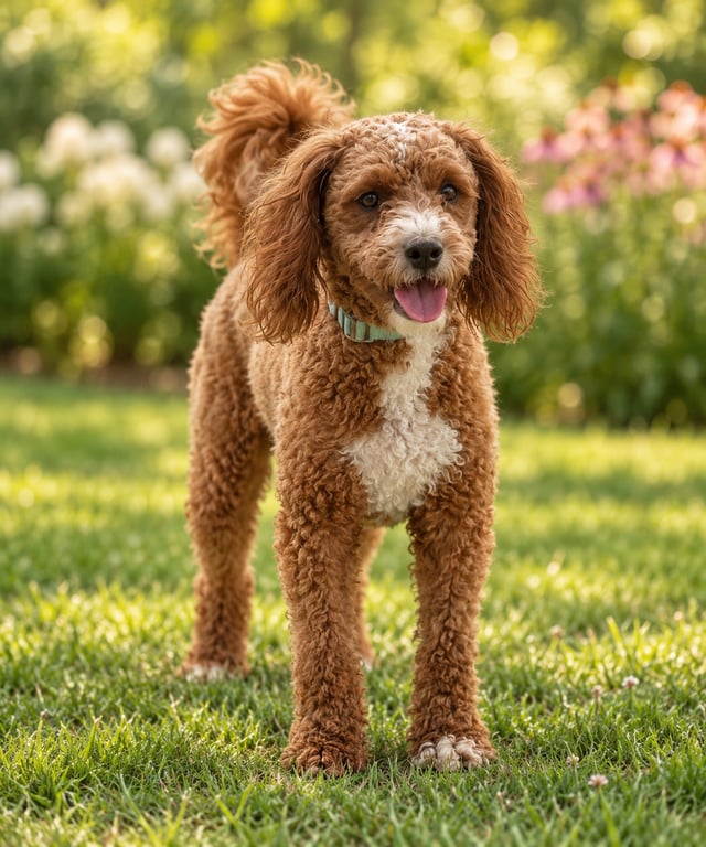 A picture of one of our Cavapoo mother's, Bingo.