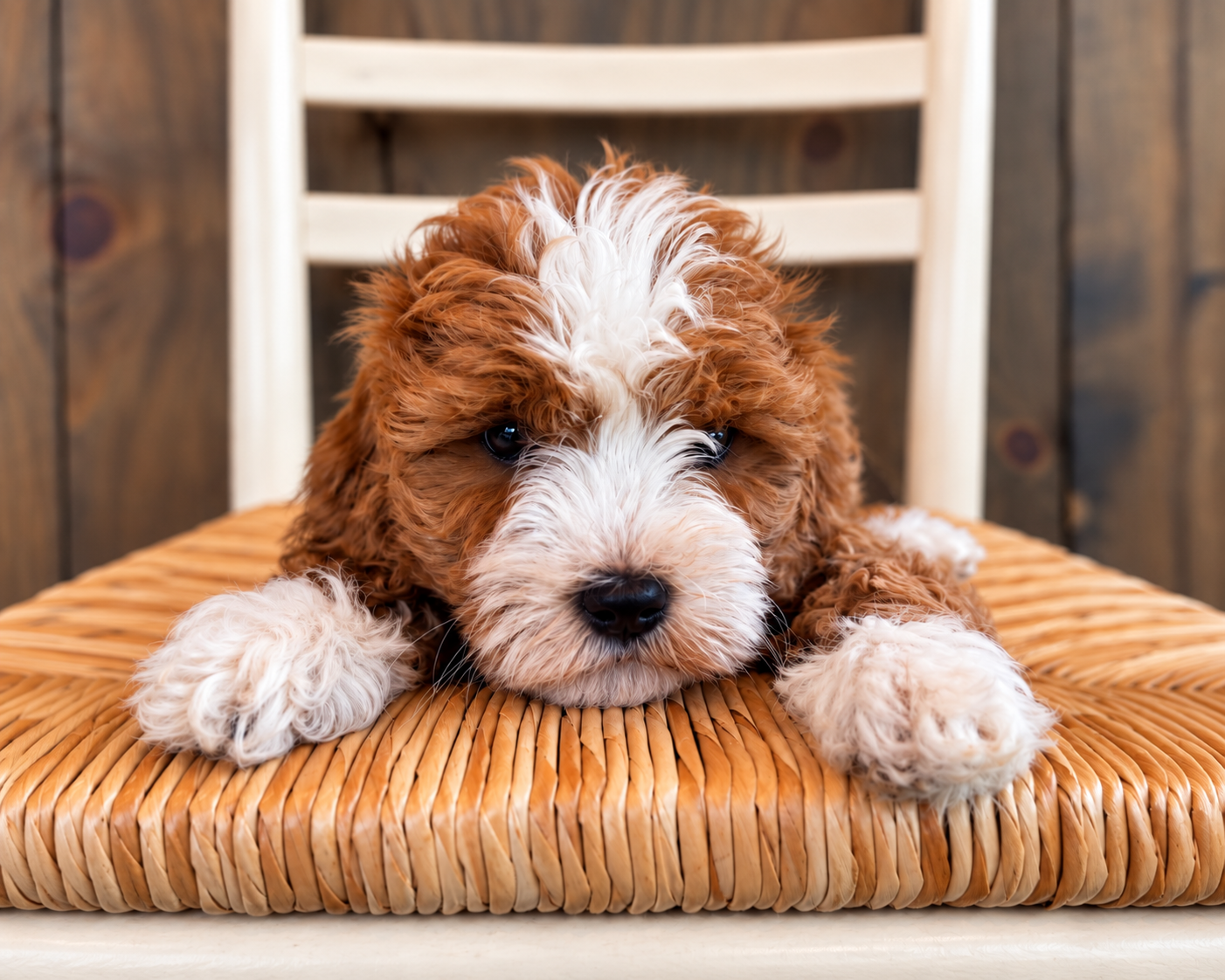 A litter of Petite Cavapoos raised in Iowa by Poodles 2 Doodles