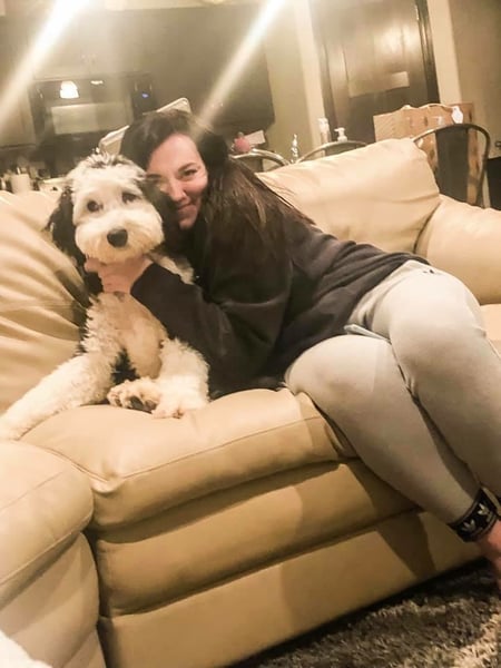 Love to our F1 Sheepadoodle