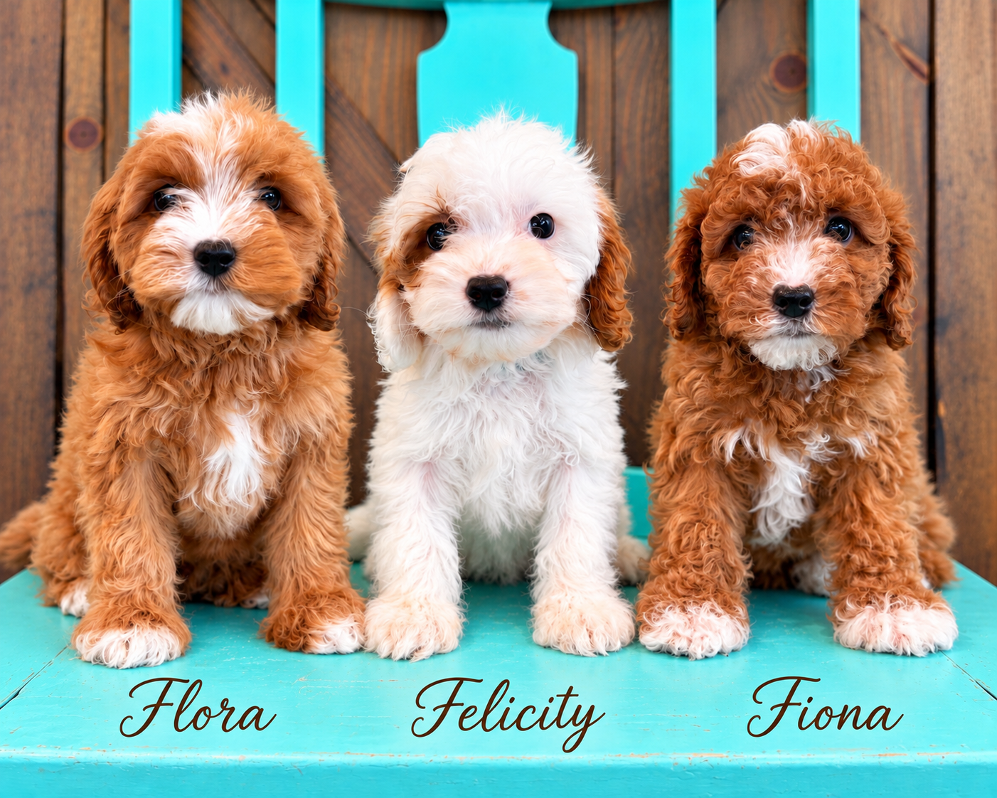 A litter of Petite Cavapoos raised in Iowa by Poodles 2 Doodles