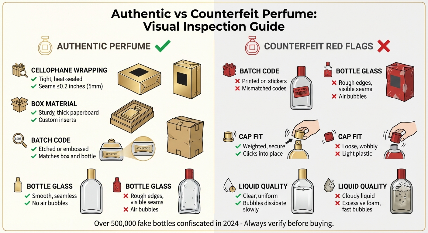 How to Spot Authentic vs Counterfeit Perfumes: Visual Inspection Guide