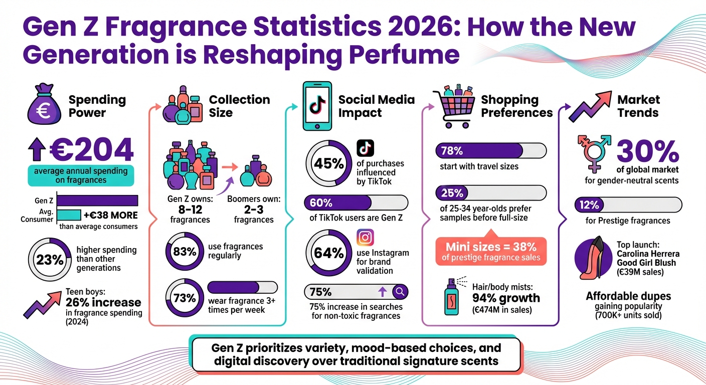 Gen Z Fragrance Buying Habits: Key Statistics and Trends 2026