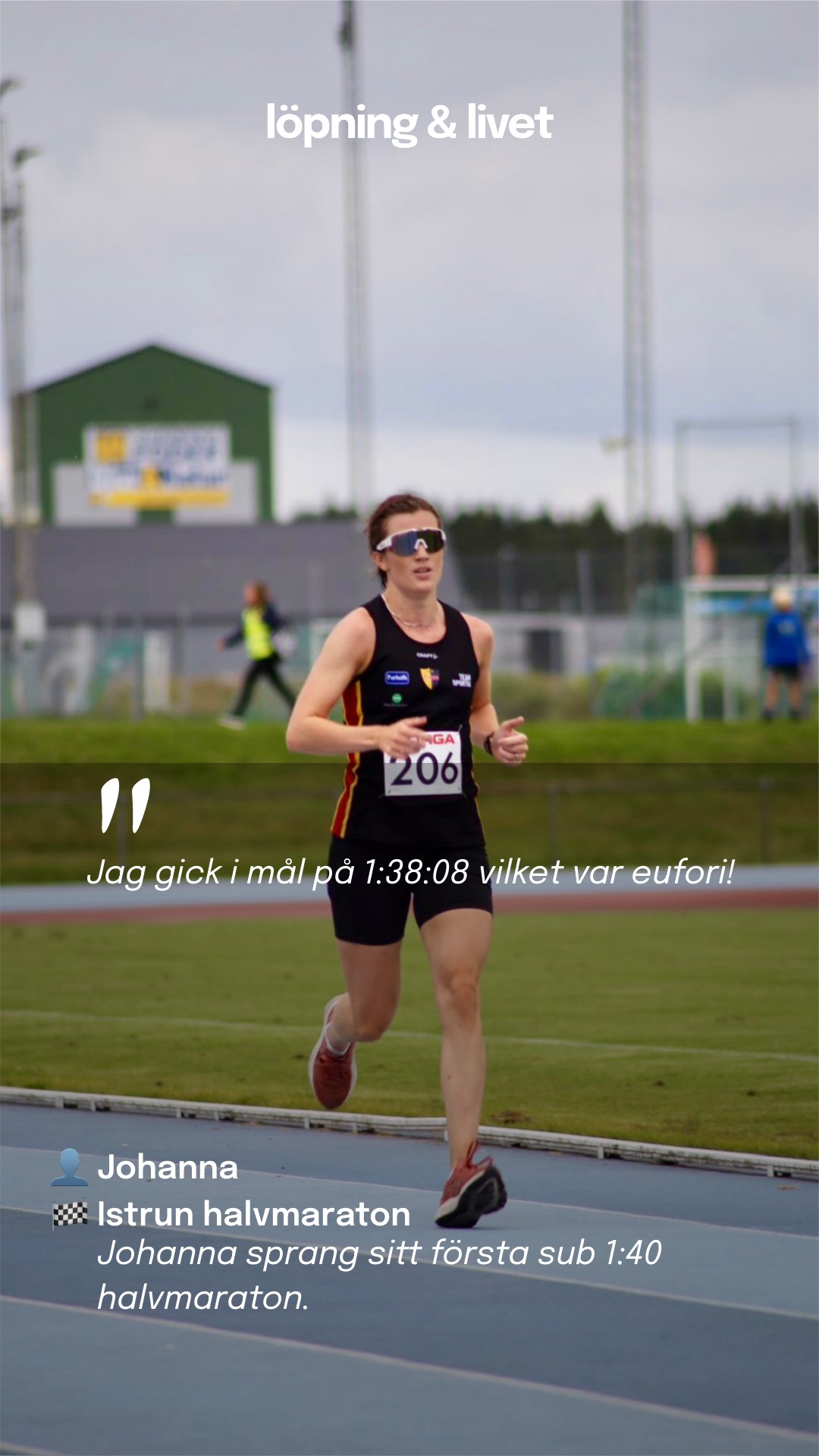 Istrun halvmaraton  - Johanna · Race Report