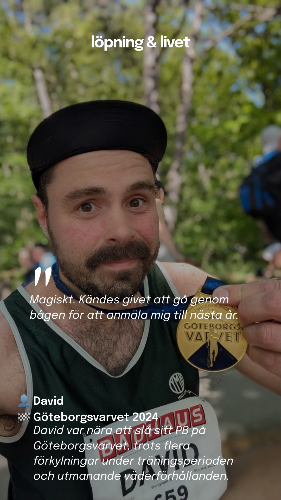 Göteborgsvarvet - David · Race Report