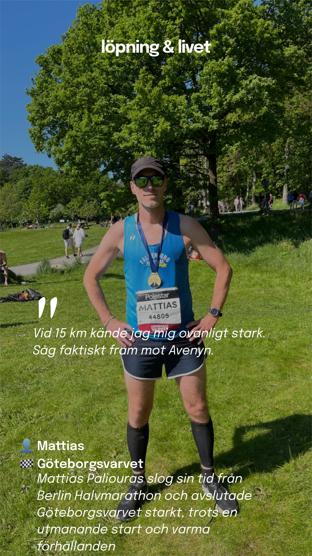 Göteborgsvarvet - Mattias Paliouras · Race Report