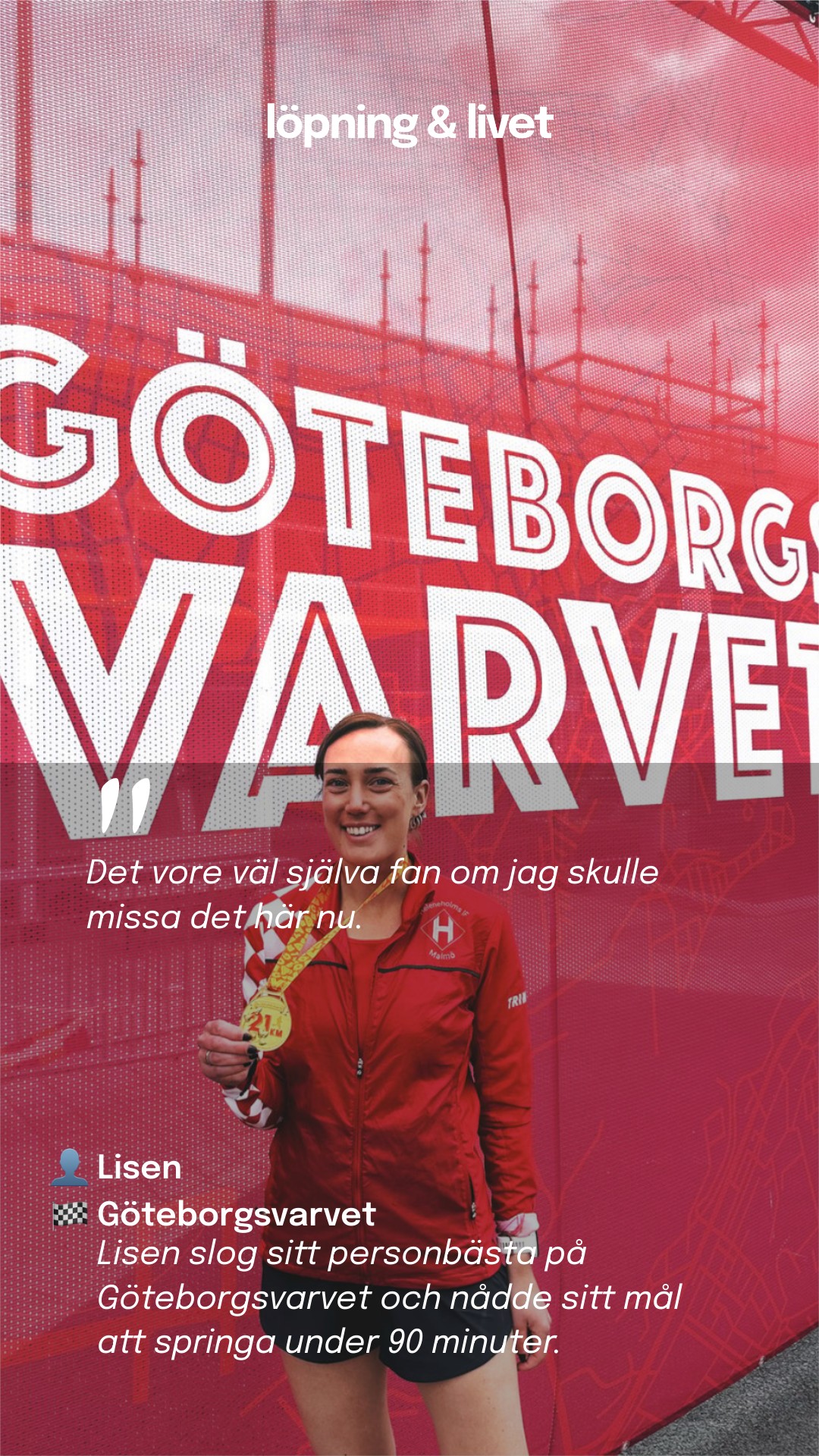 Göteborgsvarvet - Lisen · Race Report