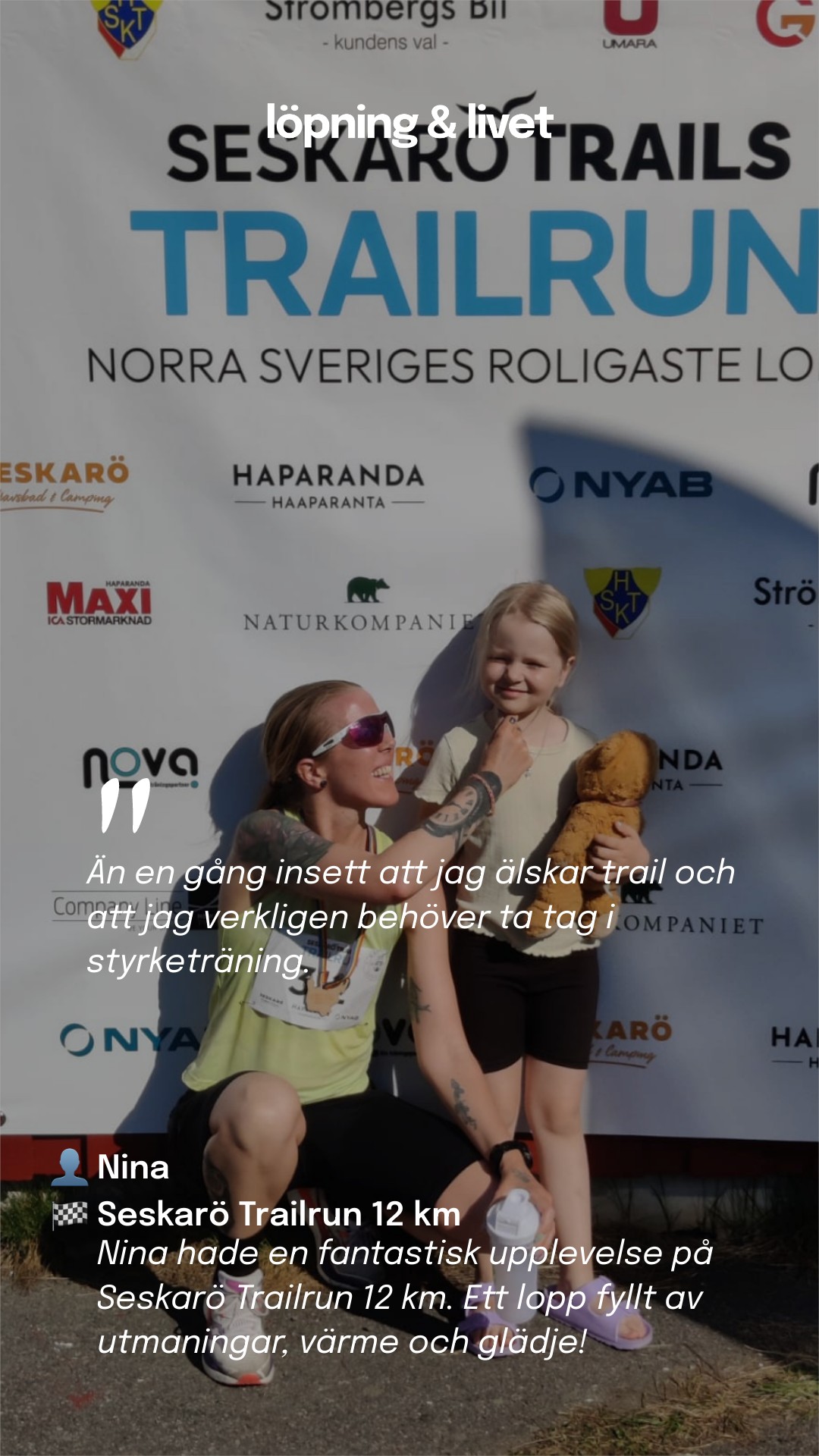 Seskarö Trailrun 12 km - Nina Mäki · Race Report