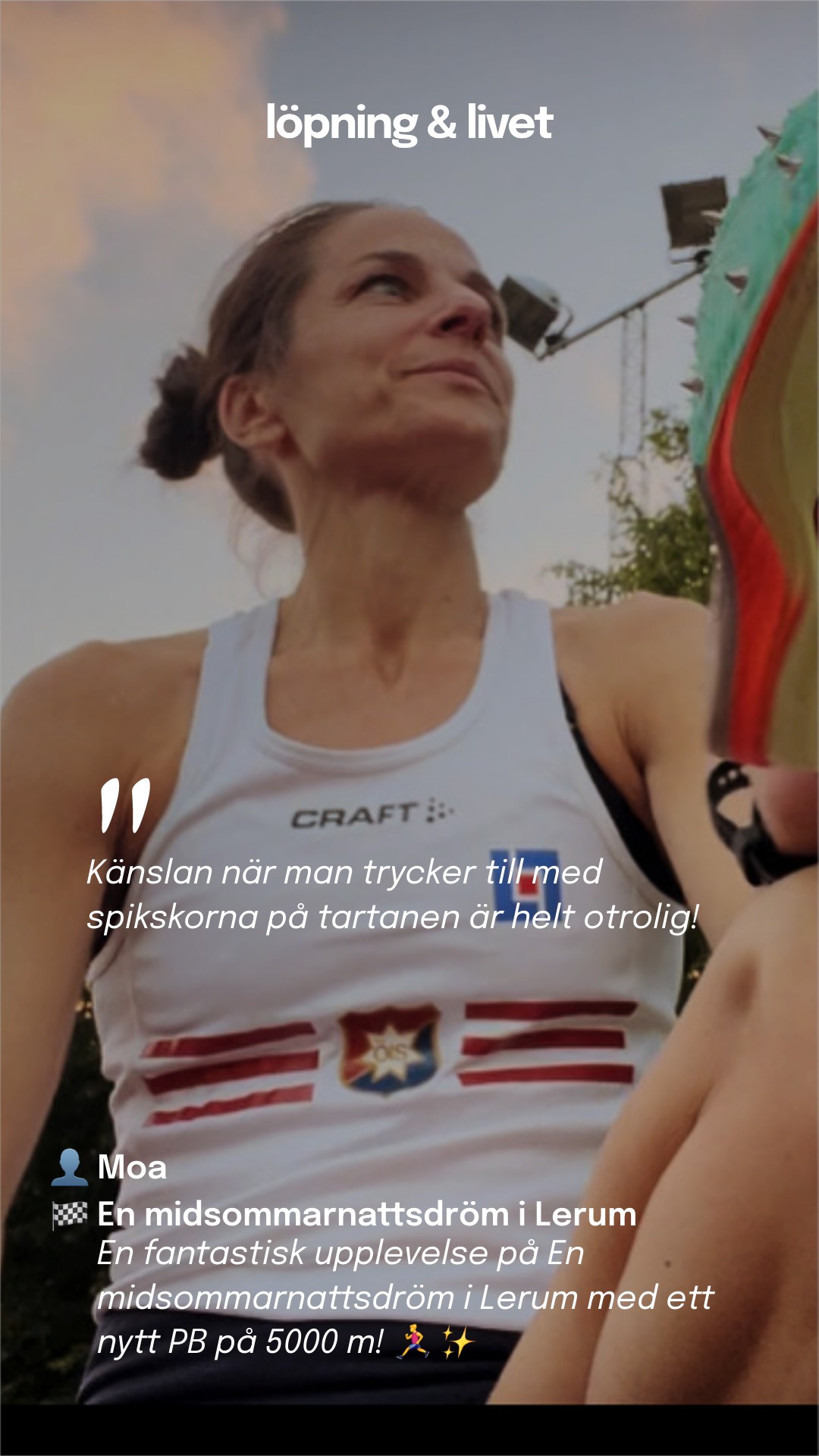 En midsommarnattsdröm i Lerum - Moa · Race Report