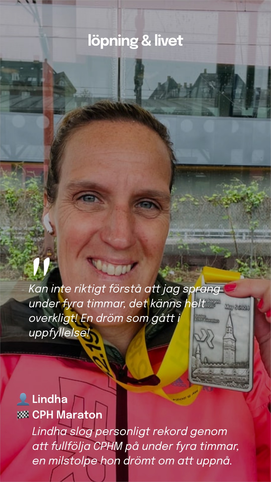 CPH Maraton - Lindha Hultgren · Race Report