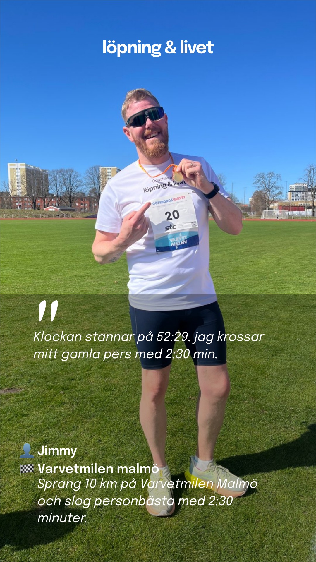Göteborgsvarvet - Jimmy · Race Report