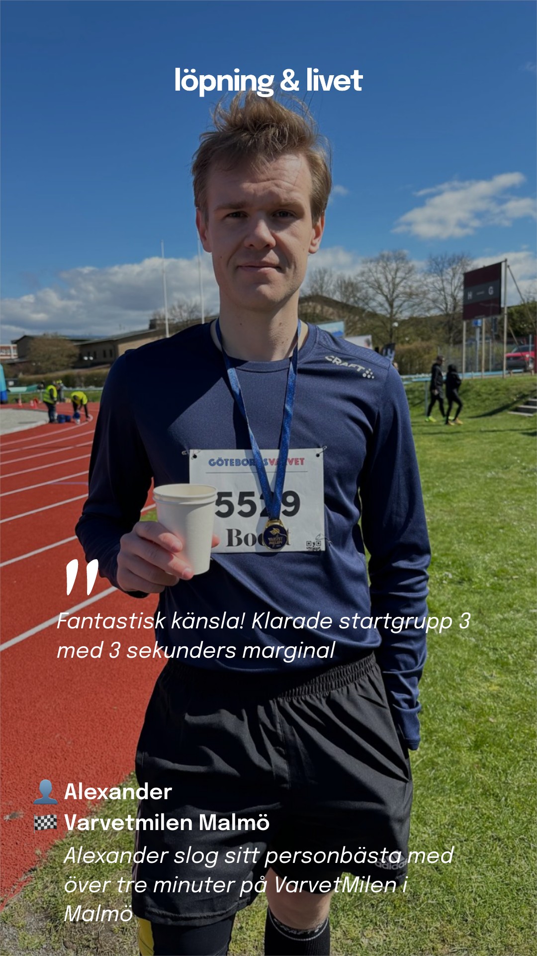 Varvetmilen Malmö - Alexander Gustafsson · Race Report