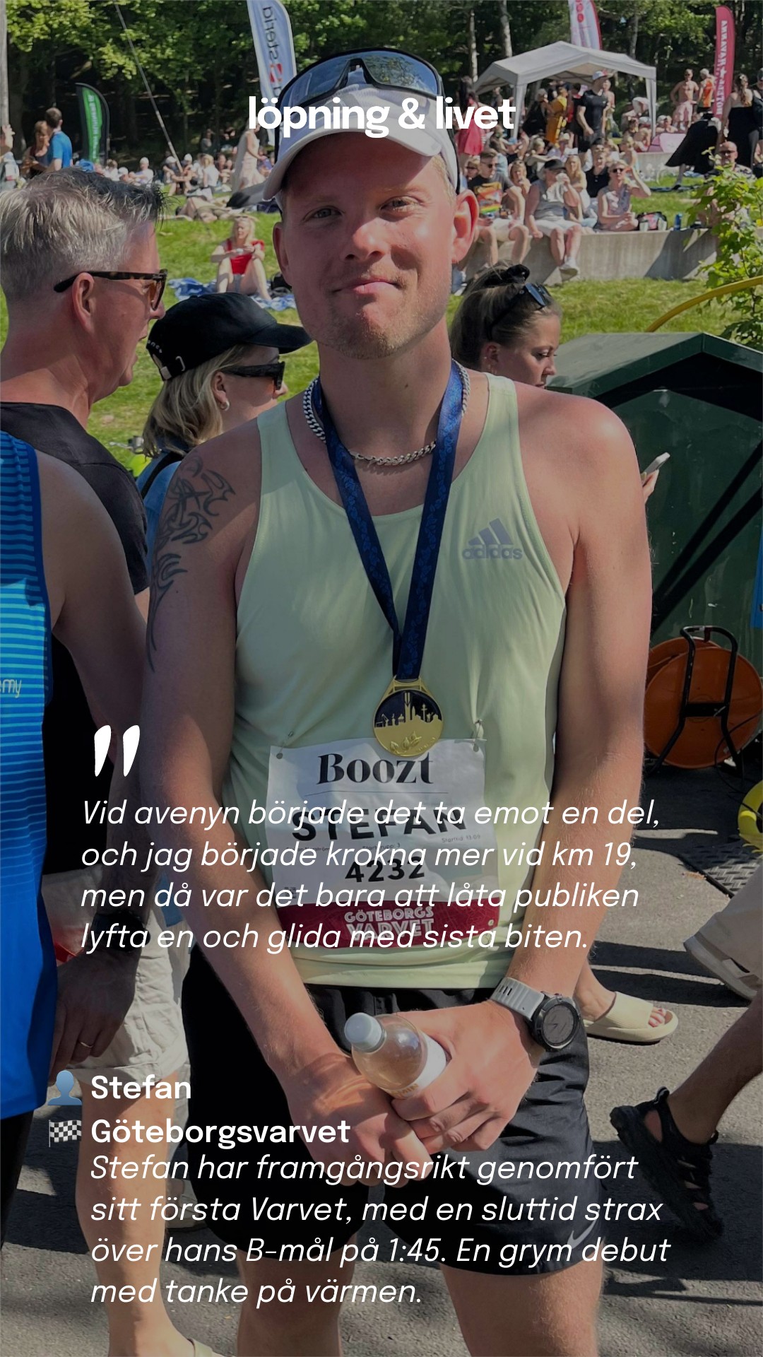 Göteborgsvarvet - Stefan · Race Report