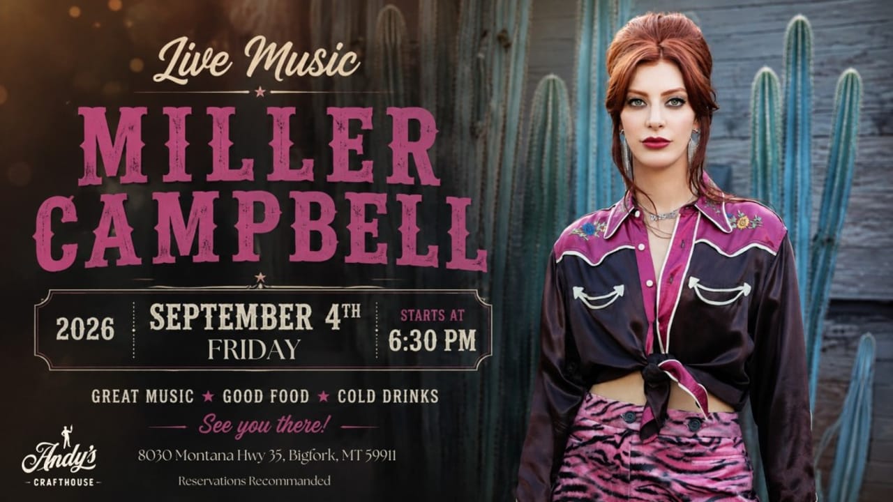 Miller Campbell LIVE at Andy's Crafthouse