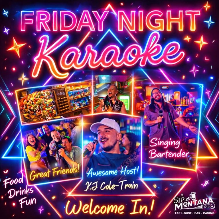 Karaoke Night at A Sip of Montana