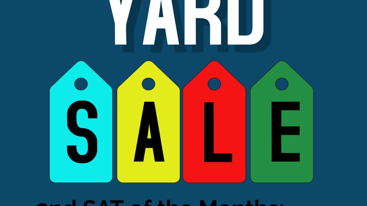 Community Yard Sale at Bigfork Senior Center