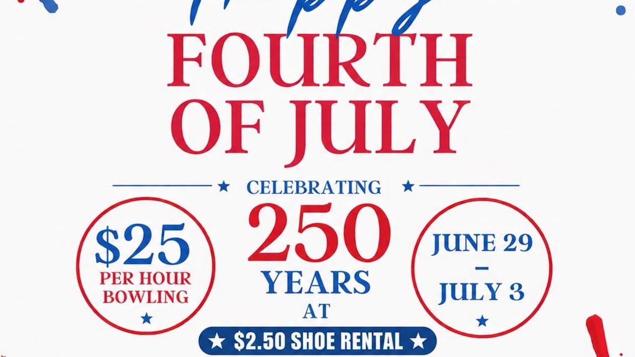 Celebrate Independence Day at Grizzly Lanes!