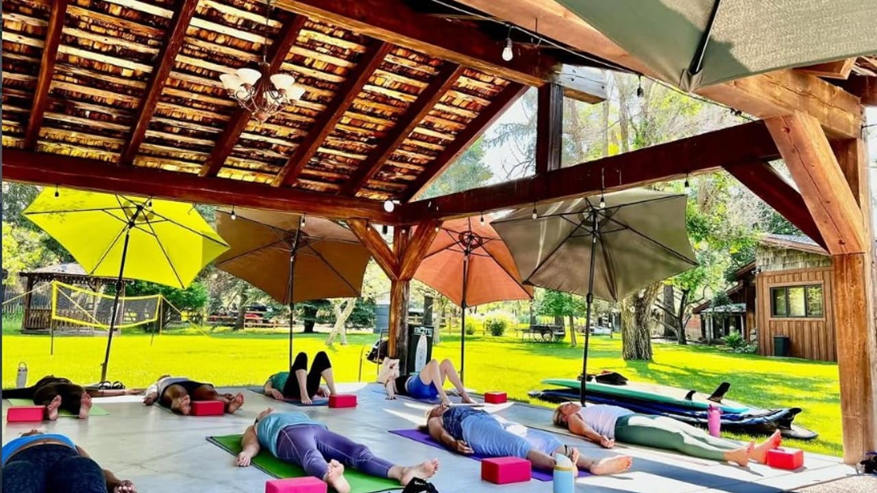 Outdoor Yoga with Krista at The Nest on Swan River