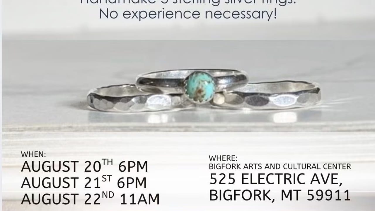 Silversmithing Workshop at the Bigfork Art & Cultural Center