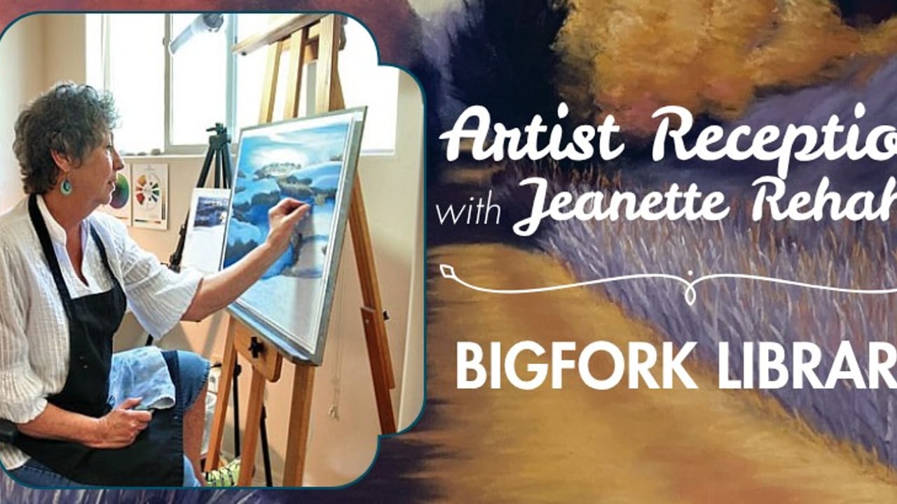 Artist Reception at The Bigfork Library